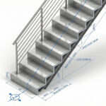 How to Draw Code-Compliant Stairs in AutoCAD + Free Blocks