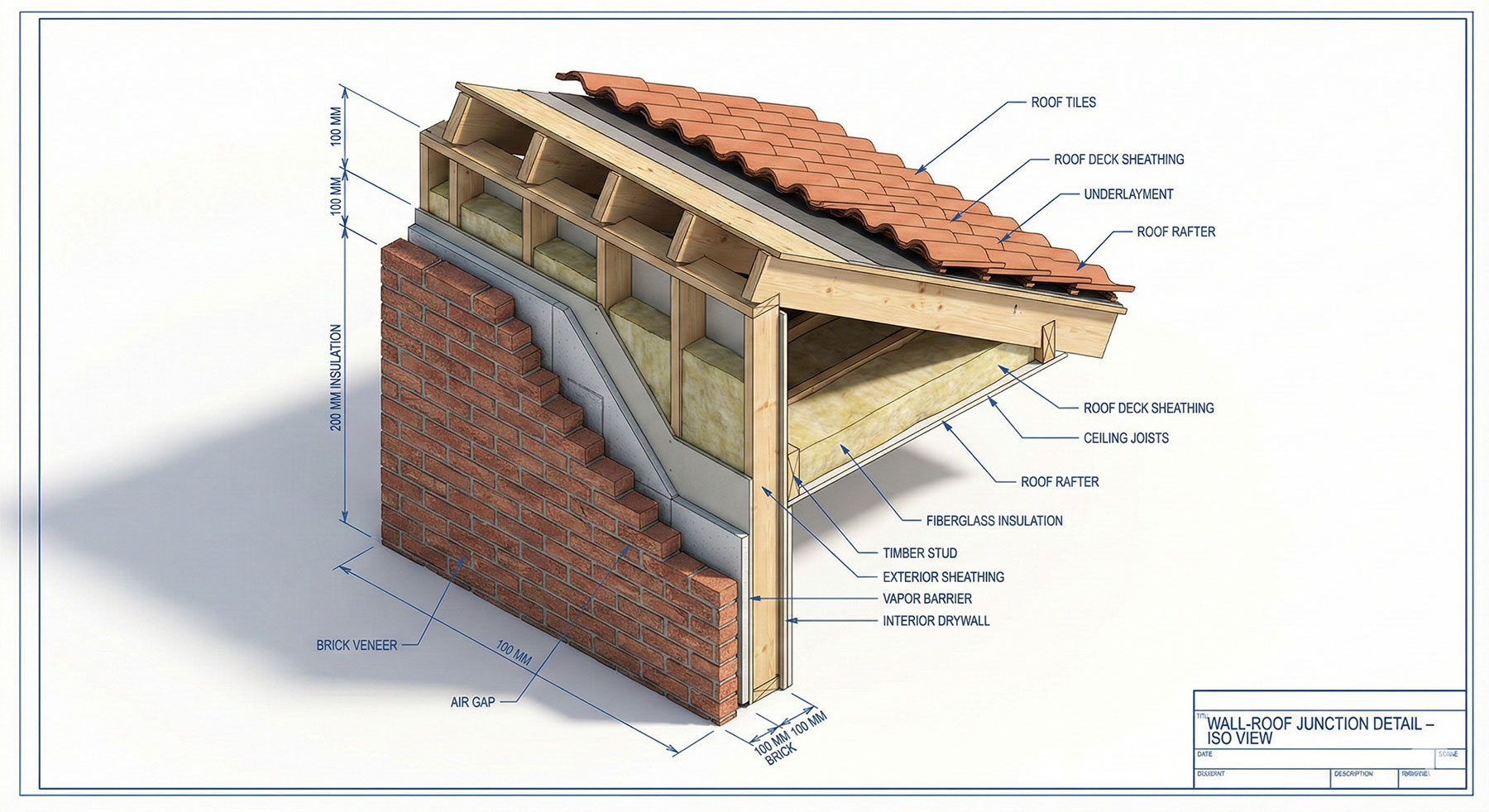 Mastering Wall Sections & Roof Details in AutoCAD + Free Blocks