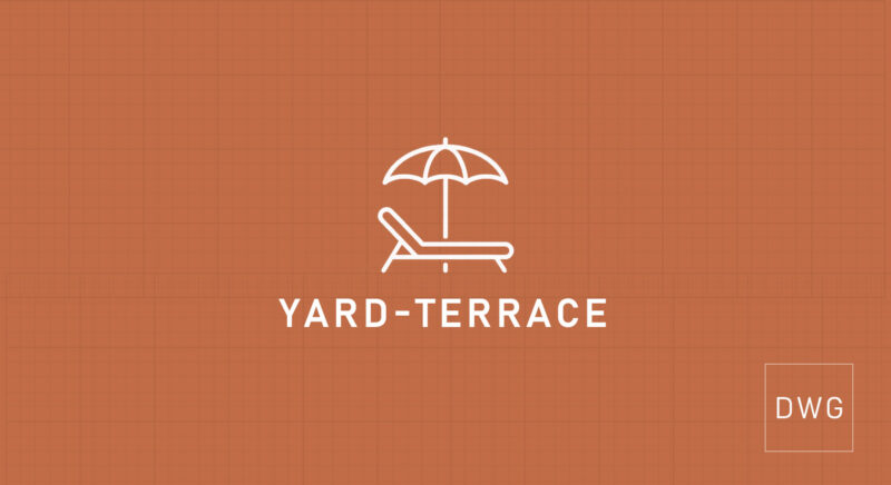 Outdoor Terrace Furniture AutoCAD Pack (Free DWG)