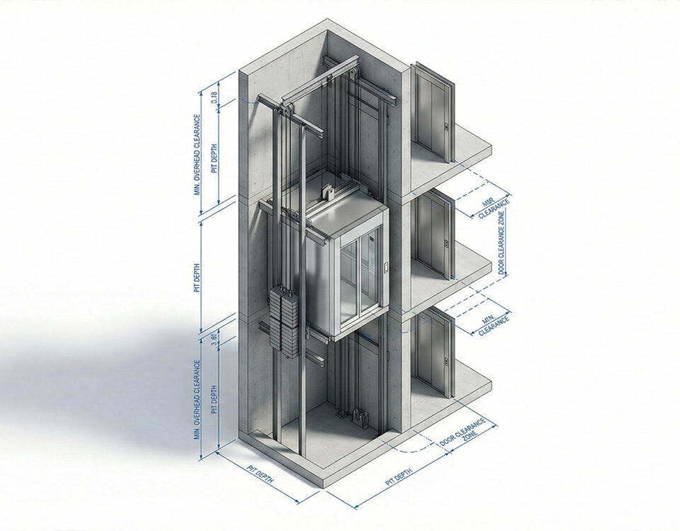 How to Plan Elevator Shafts & Lobbies in AutoCAD + Free Blocks