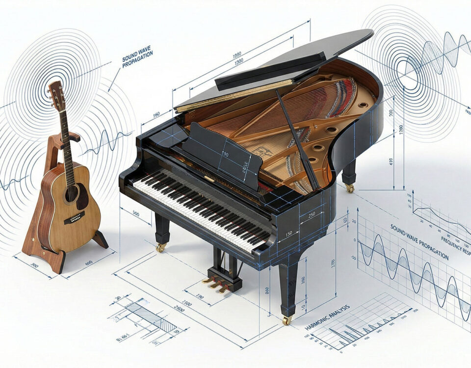 How to Plan Music Rooms & Piano Clearances + Free DWG