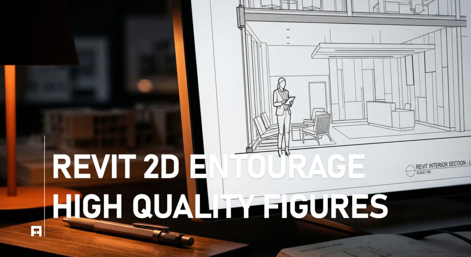 Revit Interior 2D Entourage: High Quality Figures