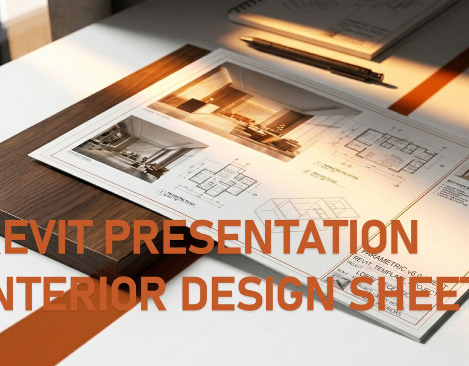 Revit Presentation Sheets: Aesthetic Interior Layouts