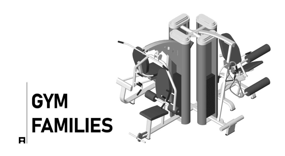 Download Free Revit Gym Equipment Families