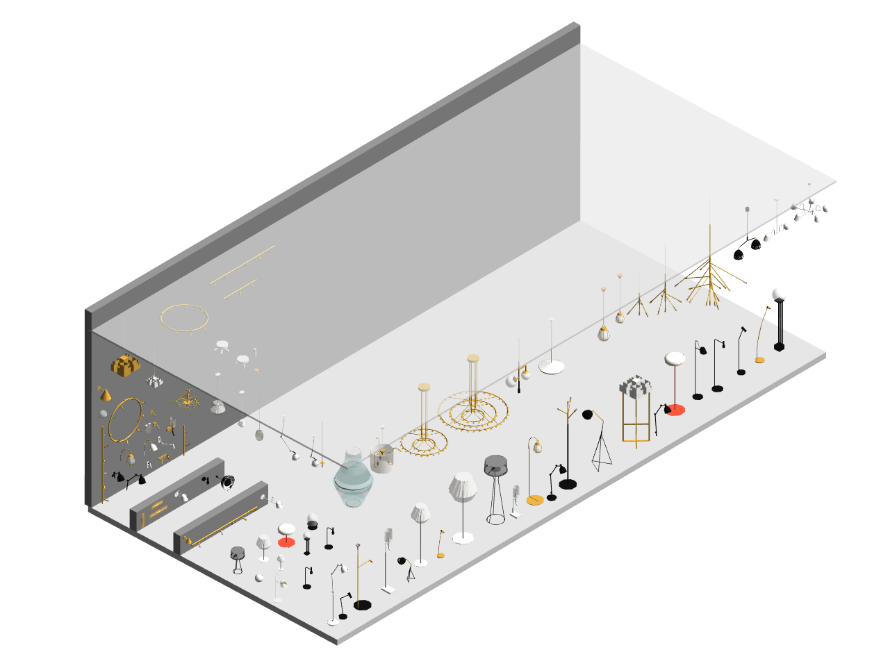 Download 86 Free Revit Lighting Families (Ceiling, Wall, Floor)